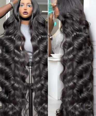 40 42 Inch HD 250% 13x6 Body Water Wave Lace Front Human Hair Wigs 5x5 Glueless Closure Ready To Wear Wig 13x4 Lace Frontal Wig