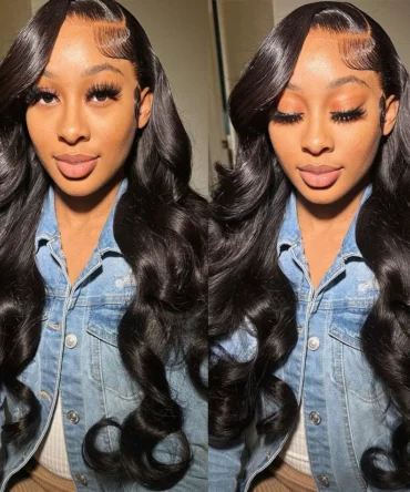 13x6 Hd Transparent Body Wave Lace Front Wig 30 Inch 13x4 Hd Lace Frontal Wigs Human Hair Wig Pre Plucked For Black Women